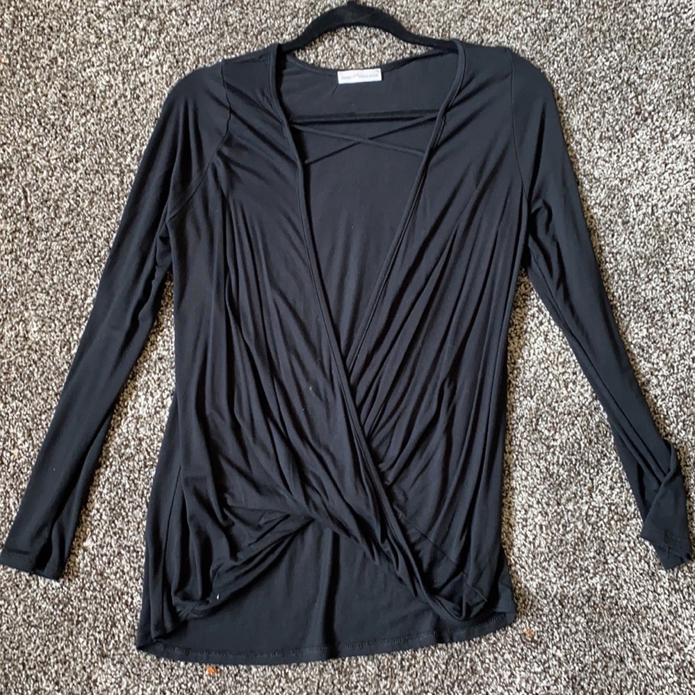 Dainty Hooligan Cross Open Front Long Sleeve